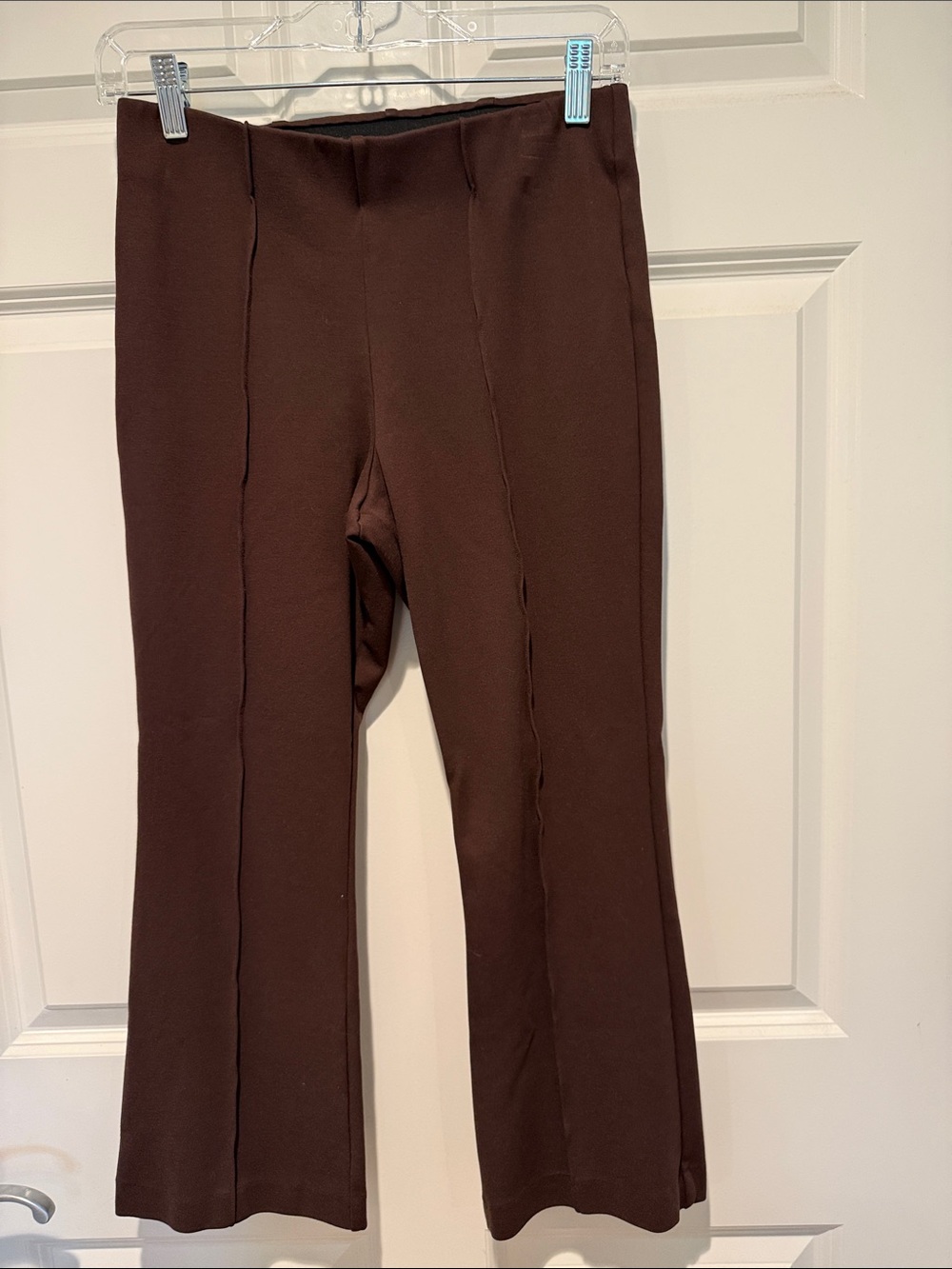 GAP Brown Flare Pull-On Sweatpants